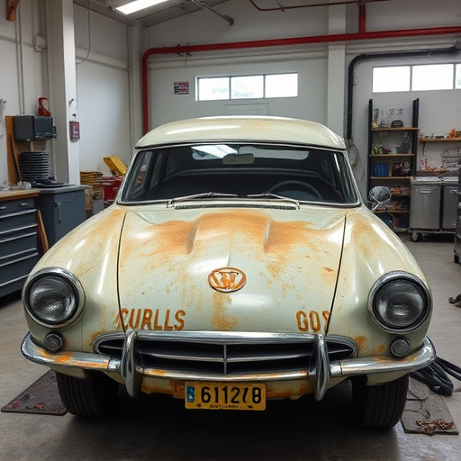 vehicle restoration process