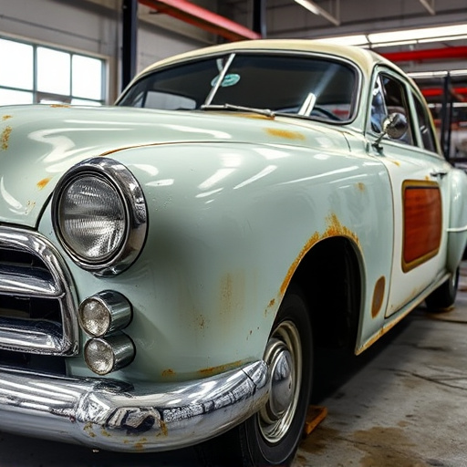 vehicle restoration process