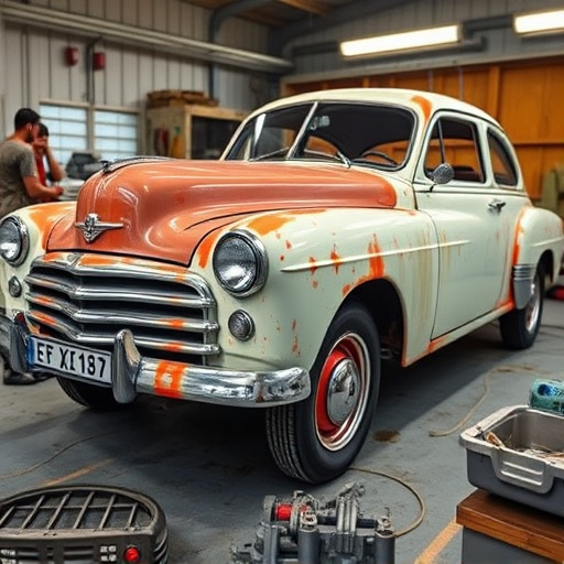 vehicle restoration process