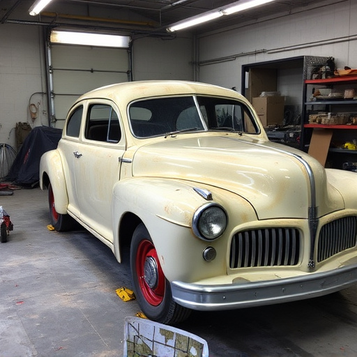 vehicle restoration process