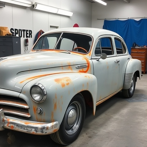 vehicle restoration process