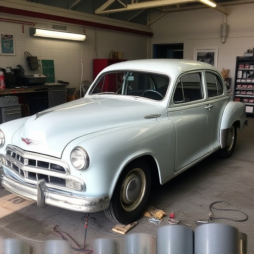 vehicle restoration process