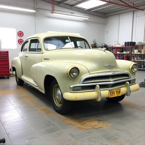 vehicle restoration process