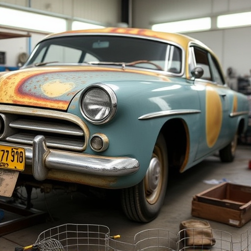 vehicle restoration process