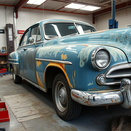 vehicle restoration process