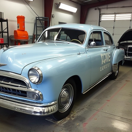 vehicle restoration process