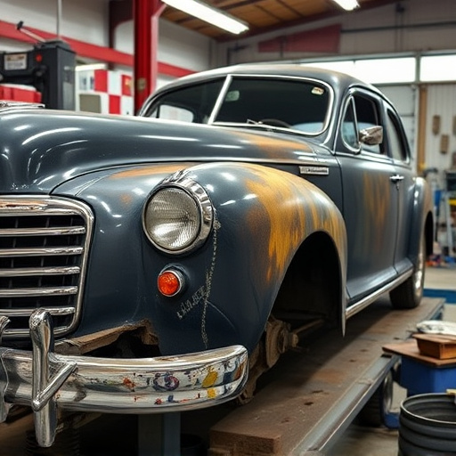 vehicle restoration process