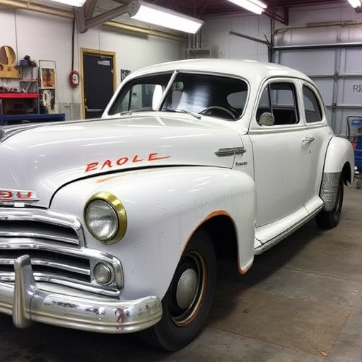 vehicle restoration process