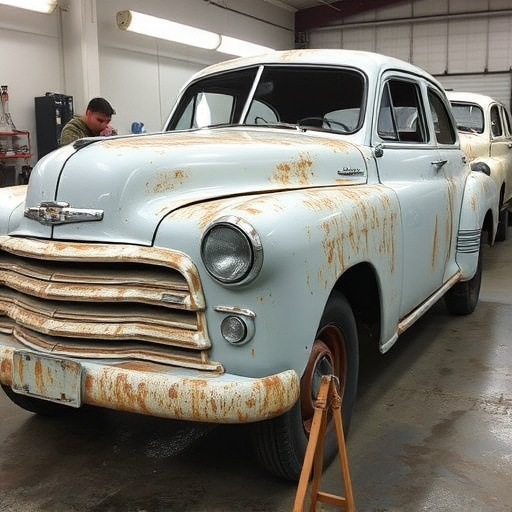 vehicle restoration process