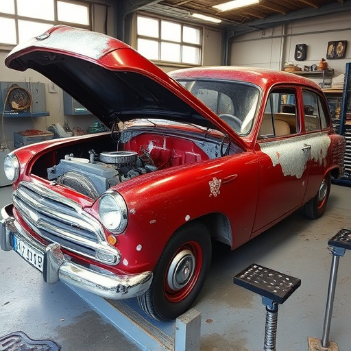 vehicle restoration process