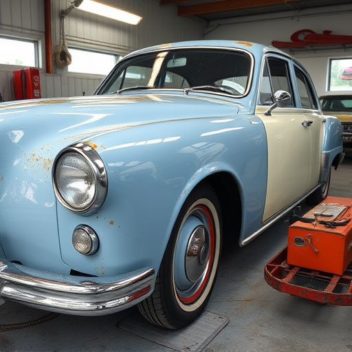 vehicle restoration process