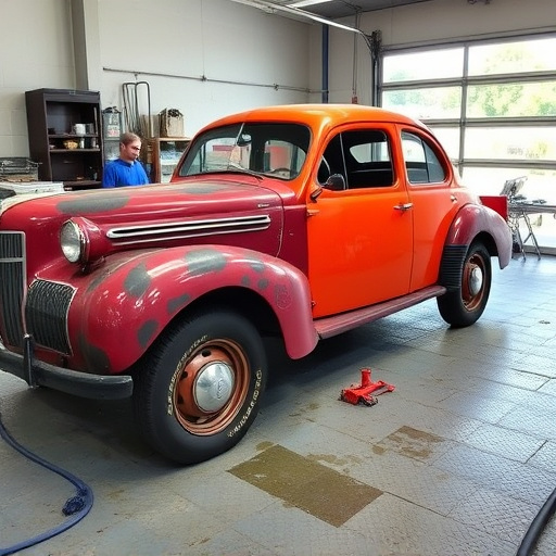 vehicle restoration process