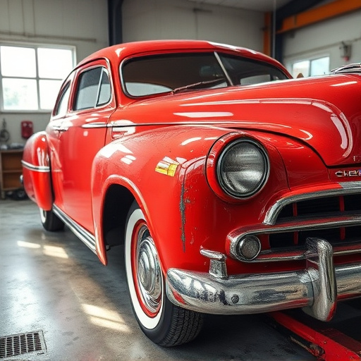 vehicle restoration process