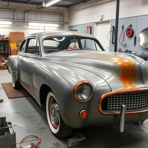 vehicle restoration process