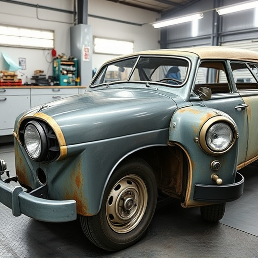 vehicle restoration process