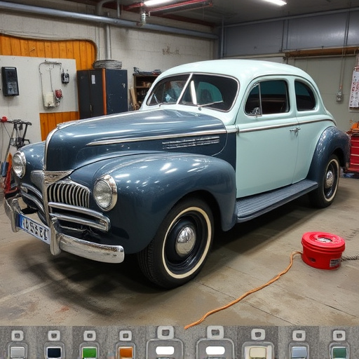 vehicle restoration process