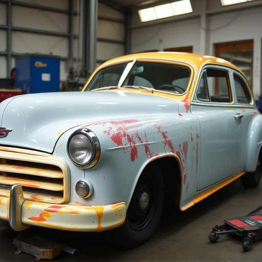 vehicle restoration process