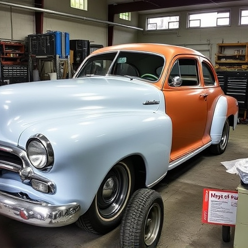 vehicle restoration process