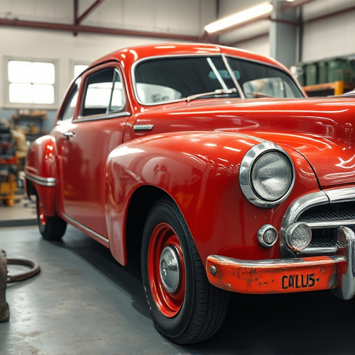 vehicle restoration process