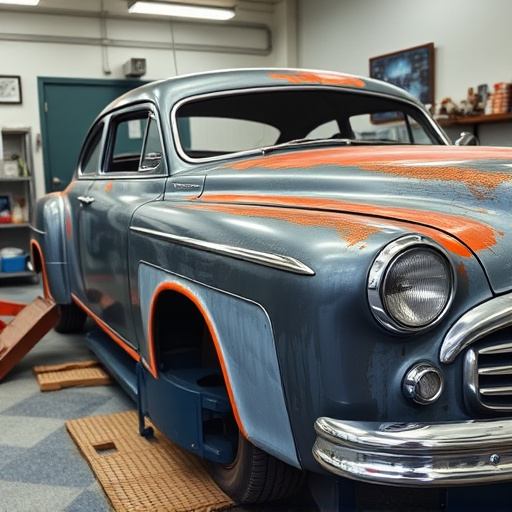 vehicle restoration process