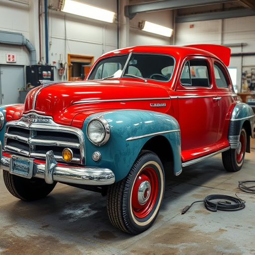 vehicle restoration process