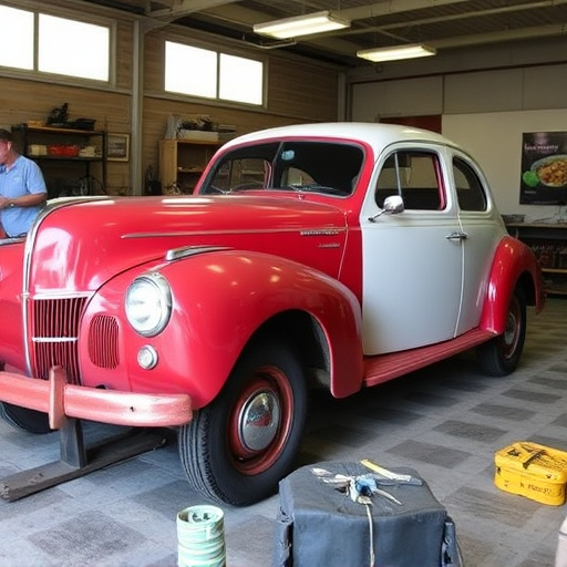 vehicle restoration process