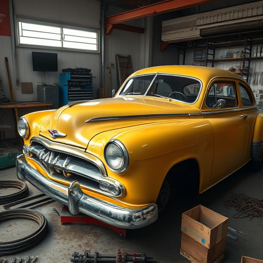 vehicle restoration process