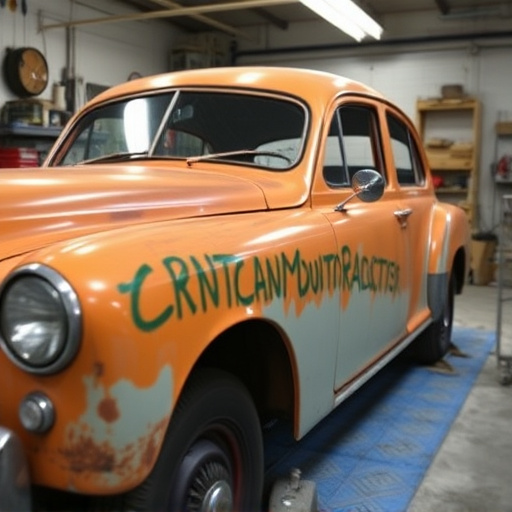 vehicle restoration process