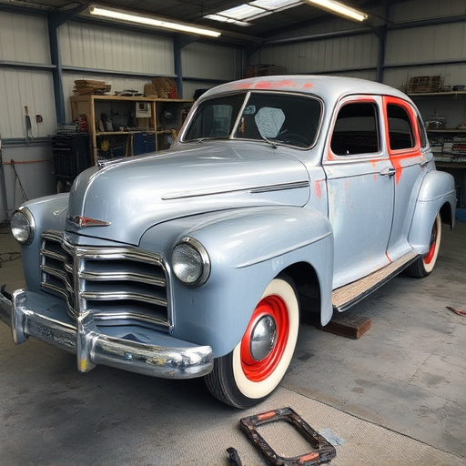 vehicle restoration process