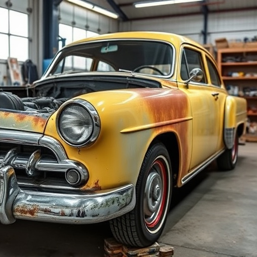 vehicle restoration process