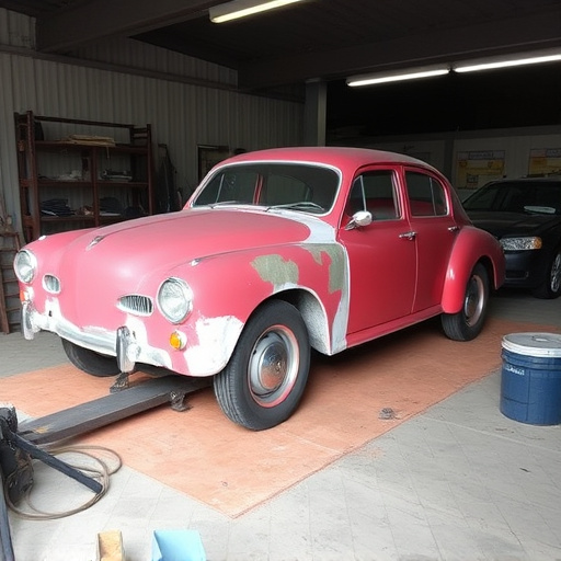 vehicle restoration process