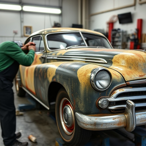 vehicle restoration process