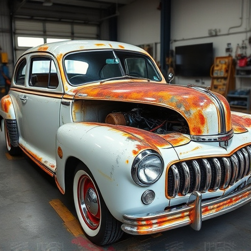 vehicle restoration process