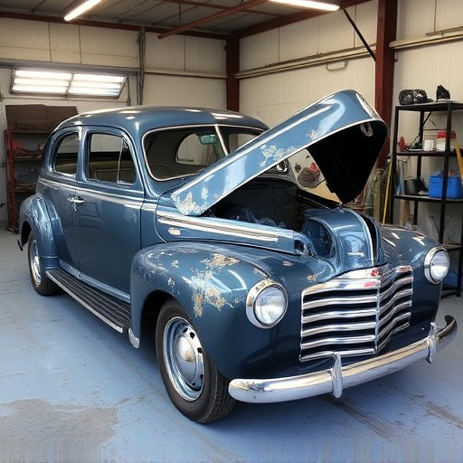 vehicle restoration process