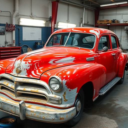 vehicle restoration process