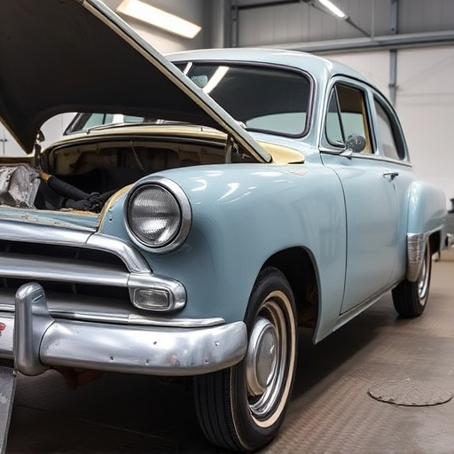 vehicle restoration process