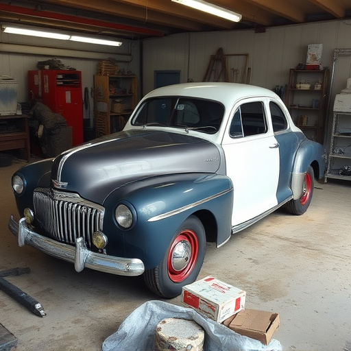 vehicle restoration process