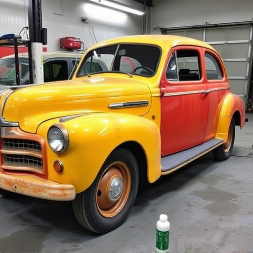 vehicle restoration process