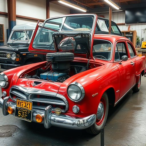 vehicle restoration process