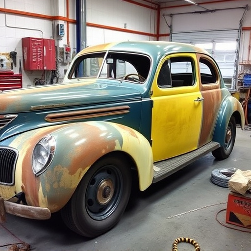 vehicle restoration process