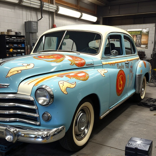 vehicle restoration process