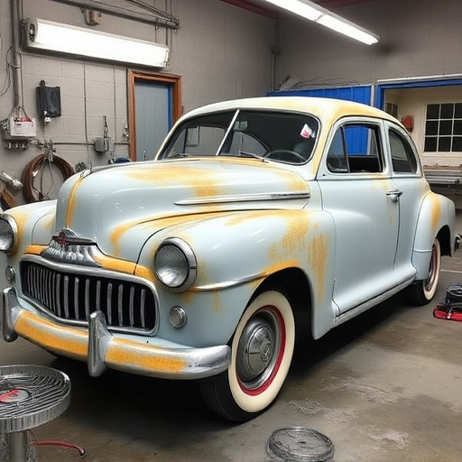 vehicle restoration process