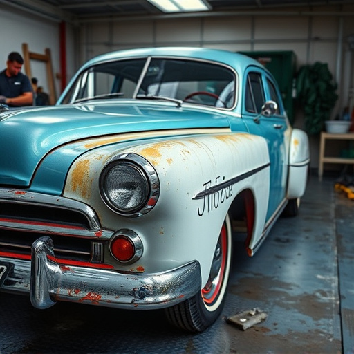 vehicle restoration process