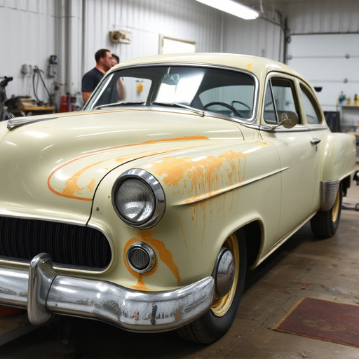 vehicle restoration process