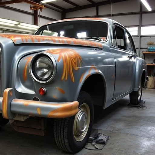 vehicle restoration process