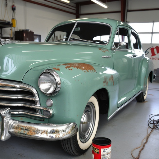 vehicle restoration process