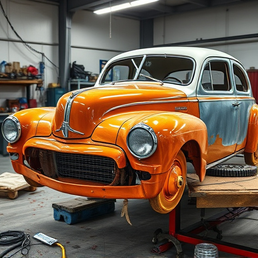 vehicle restoration process