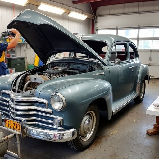 vehicle restoration process