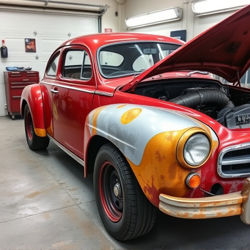 vehicle restoration process