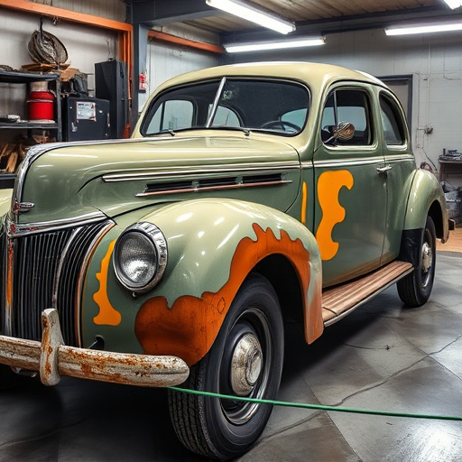 vehicle restoration process